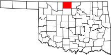 State map highlighting Grant County