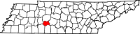 State map highlighting Lewis County