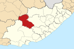 Location in the Eastern Cape