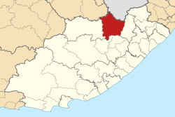 Location in the Eastern Cape