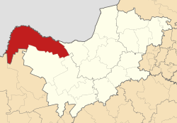 Location in the North West