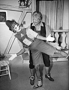 Skelton and Marcel Marceau, 1965