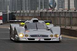 A Mercedes-Benz CLR at the Nürburgring in 2009