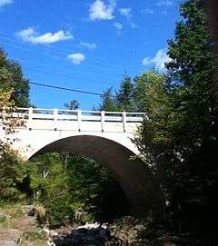 Middlebury Gorge Concrete Arch Bridge