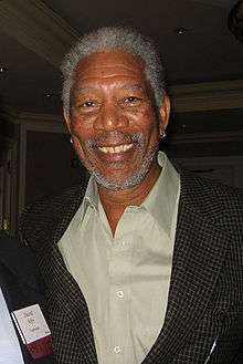 Photo of Morgan Freeman attending the Forbes MEET Conference in Los Angeles.