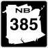 Route 385 shield