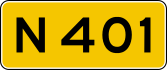 Provincial highway 401 shield}}