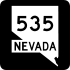 State Route 535 marker