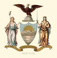 New York state coat of arms