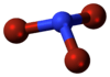 Nitrogen tribromide molecule