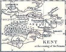 Map of Roman Kent