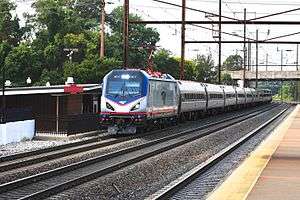 Photograph of train similar to that involved in the accident