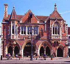 The Victorian Gothic style Old Town Hall, Berkhamsted