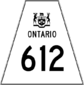 Highway 612 shield