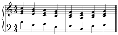 Descending 5-6 root position variant