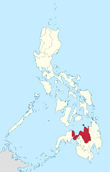 Map of the Philippines highlighting Northern Mindanao