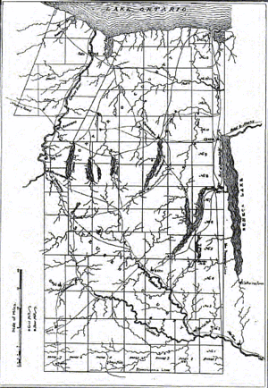 A map of the Phelps and Gorham Purchase