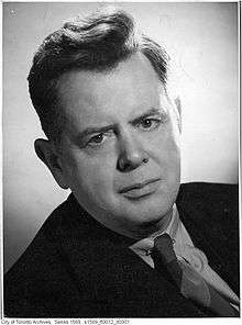 A portrait photograph of Ernest MacMillan