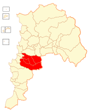 Location in the Valparaíso Region