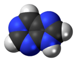 Space-filling molecular model