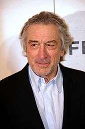 Photo of Robert De Niro at the 2011 Tribeca Film Festival.