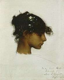 Rosina Ferrara by John Singer Sargent