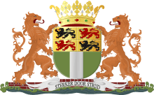 The coat of arms of Rotterdam