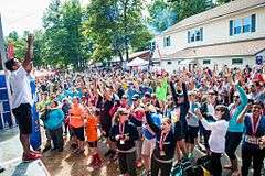 Crowd of 8,000 participants at Rugged Maniac New England