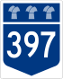 Saskatchewan Highway 397 shield