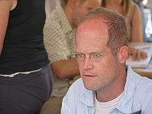 Photograph of Chris Ware