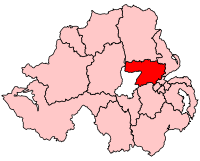 A medium constituency located in the extreme south west of the county.