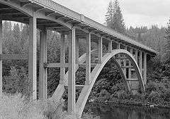 Spokane River Bridge at Long Lake Dam