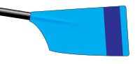 Image showing the rowing club's blade colours