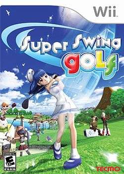 Super Swing Golf box art