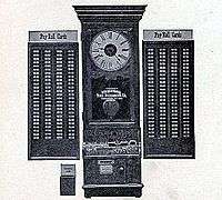 Time clock, 1909