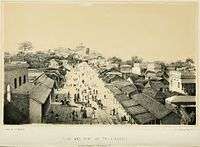 The town and fort of Trichinopoly photographed in 1840