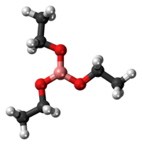 Triethyl borate molecule