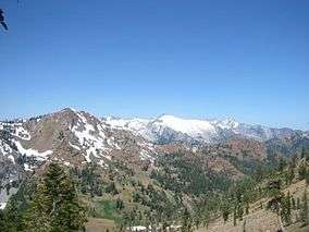 The Trinity Alps near Granite Lake.