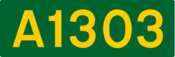 A1303 road shield