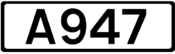 A947 road shield