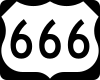 US 666 shield