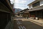 Wooden houses lining small streets.