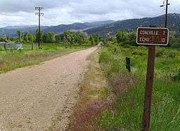 Union Pacific Park City Branch Railroad Grade