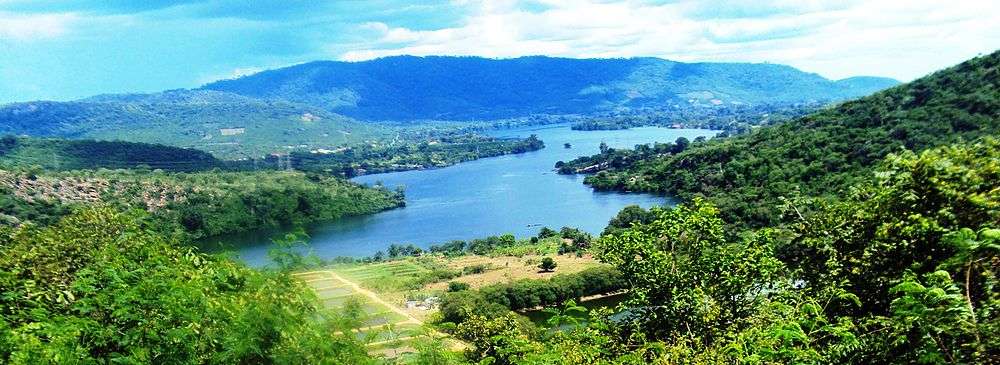 Volta Lake from the Saint Barbara Church