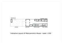 General arrangement of a farmhouse